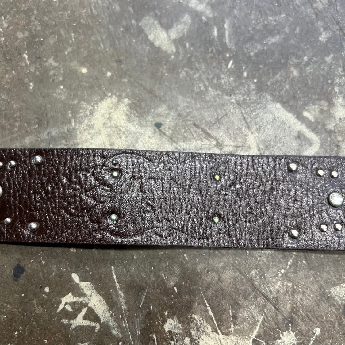 안나수이 빈티지 가죽 웨스턴벨트 남여공용 상품이미지4