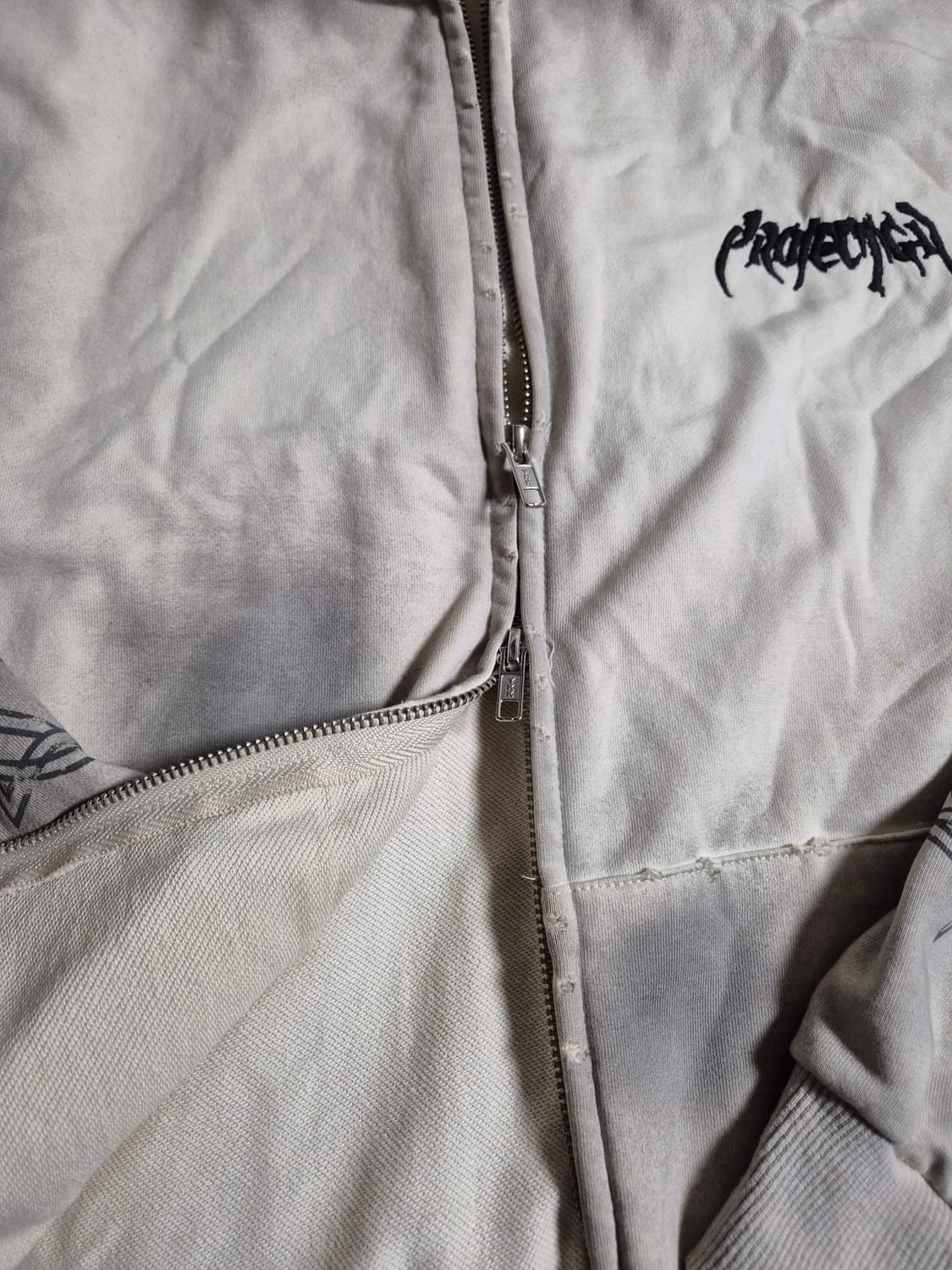 프로젝트 GR 퓨리어스 로고 아플리케 후드 사이즈1 상품이미지4