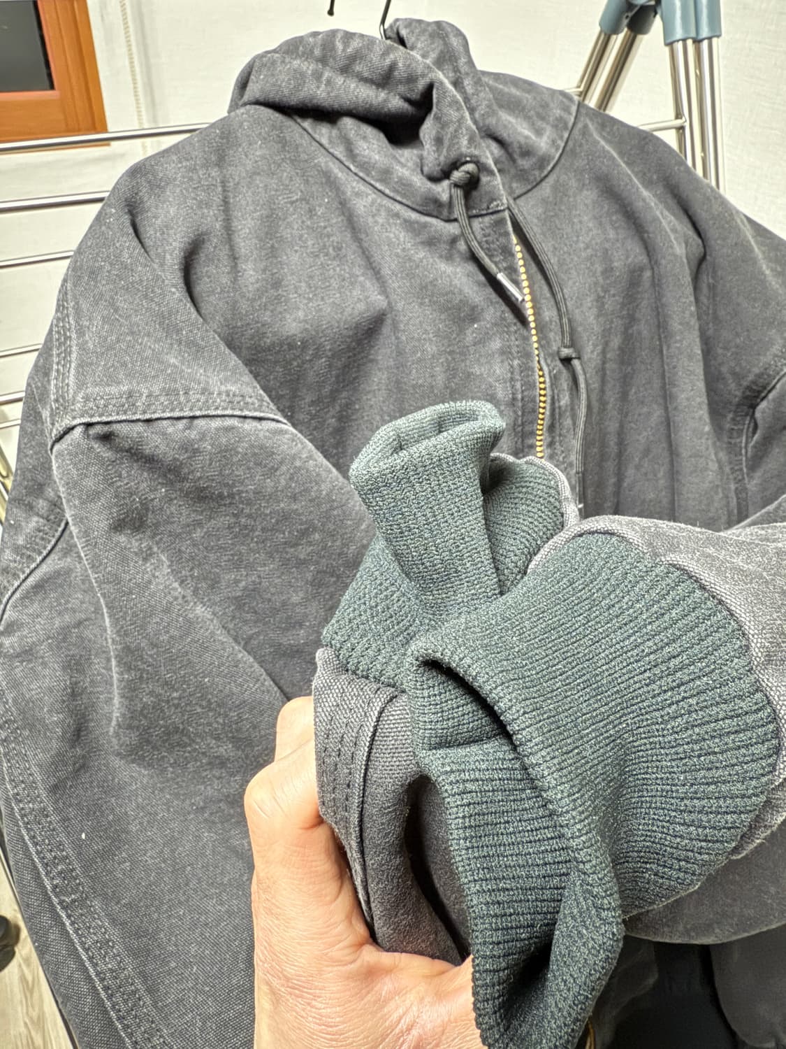 칼하트 j130 blk 블랙 XXL regular 상품이미지3