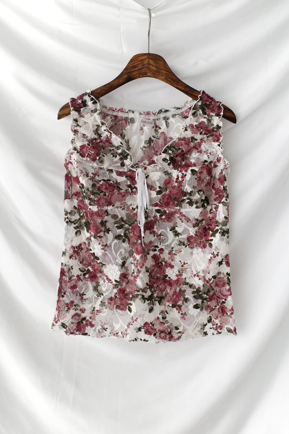 lace flower sleeveless  상품이미지1