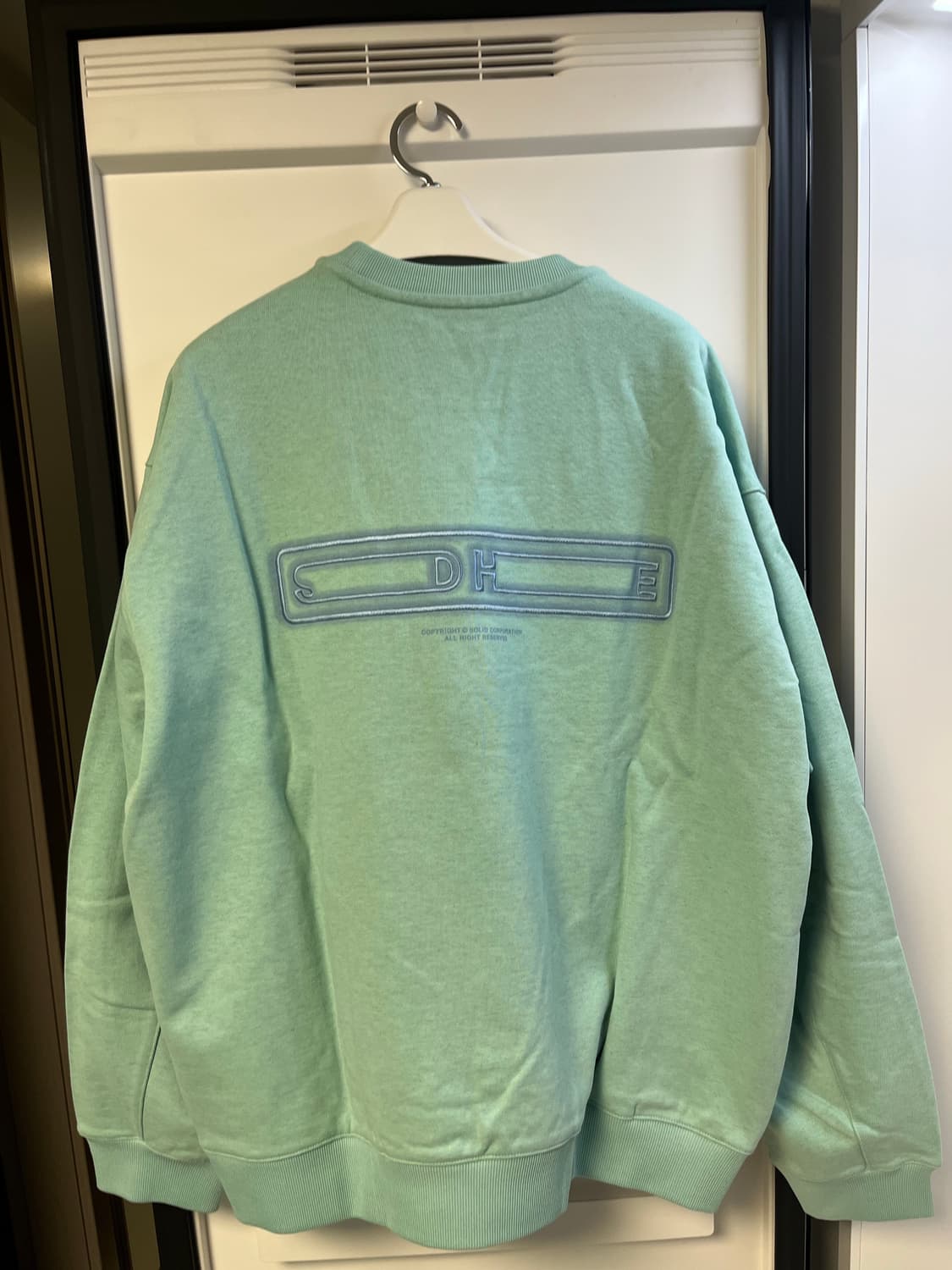 새상품)솔리드옴므 맨투맨 50사이즈 상품이미지3