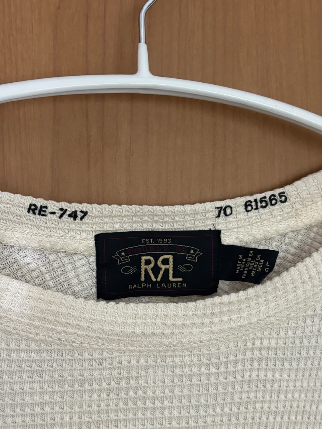 RRL 더블알엘 와플 크루넥 롱슬리브 L 상품이미지4