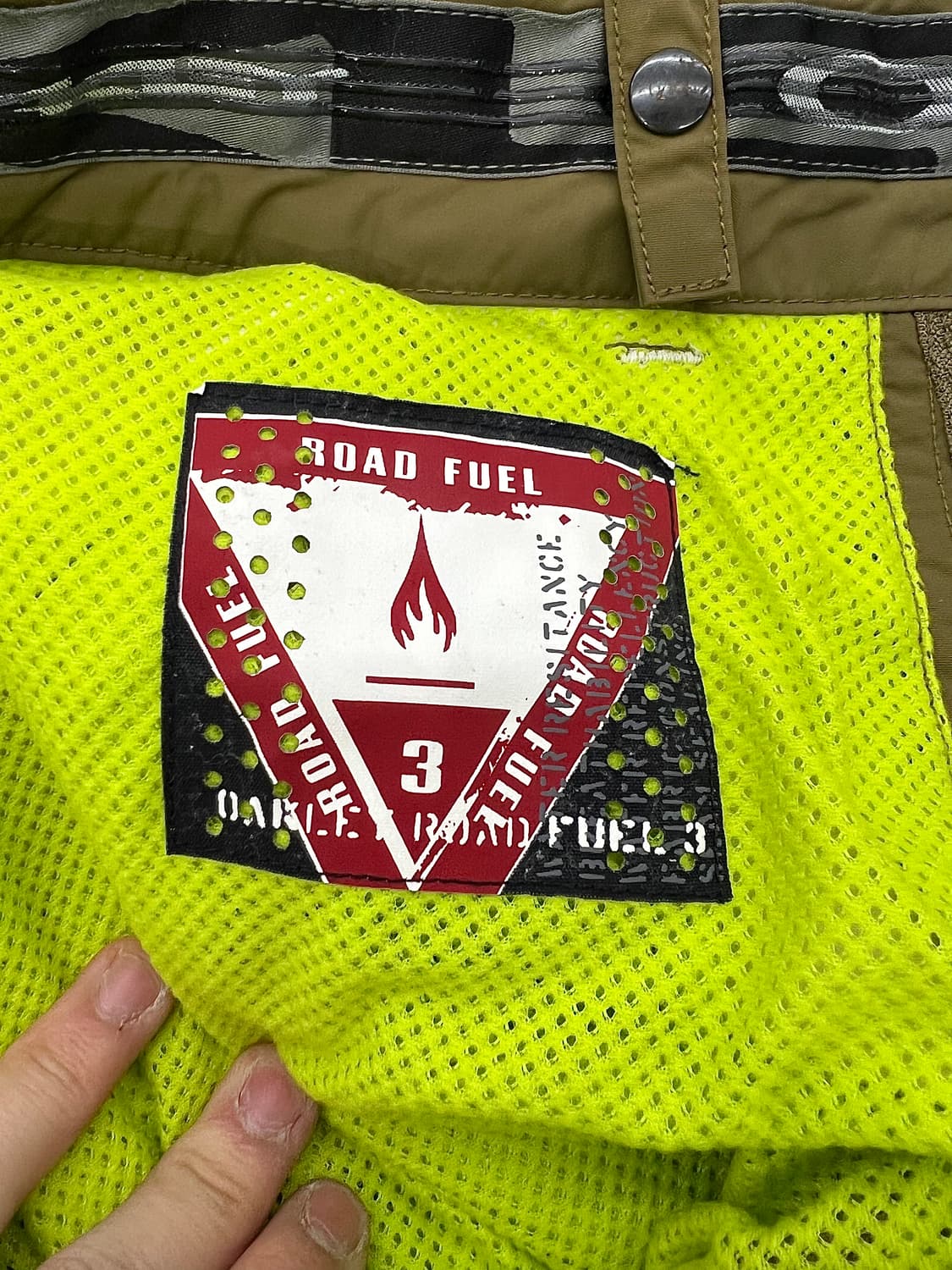 오클리 카키 테크니컬 스키 클라임 와이드 팬츠 상품이미지10