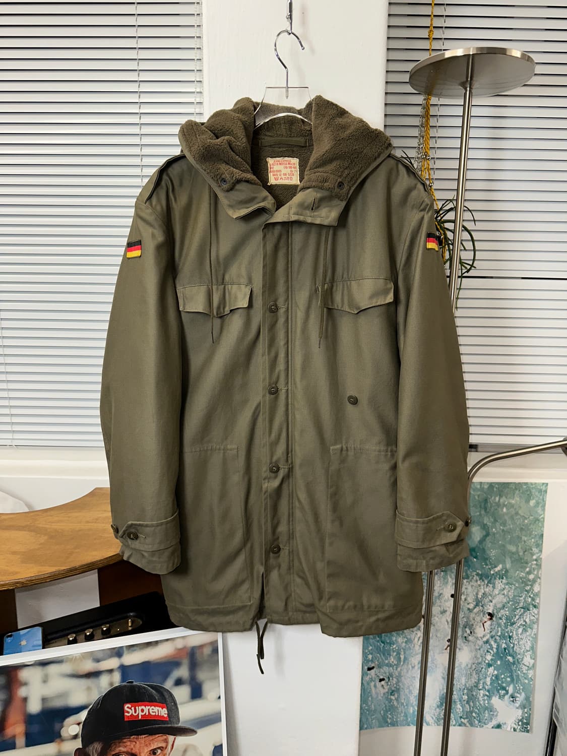 밀리터리 독일군 스노클 파카 야상  상품이미지2