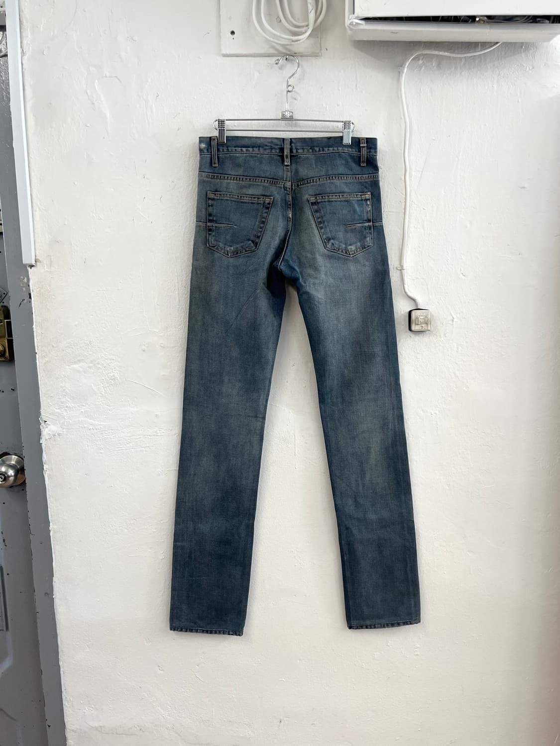 디올 옴므 08FW 오일 워싱 데님 팬츠 상품이미지9