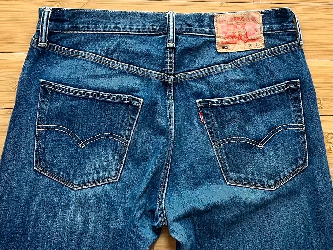 리바이스 502 데님팬츠 W36 L33 상품이미지4