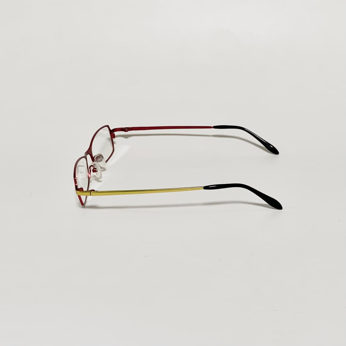 925 데드스탁 빈티지안경 민트 옐로우 메탈 슬림 오벌 스퀘어 미니멀 상품이미지4