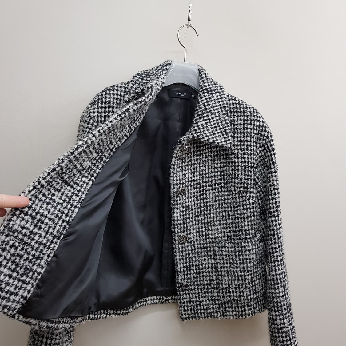 질스튜어트 2020 울 혼방 트위드 숏 자켓  85-91-160사이즈 상품이미지4