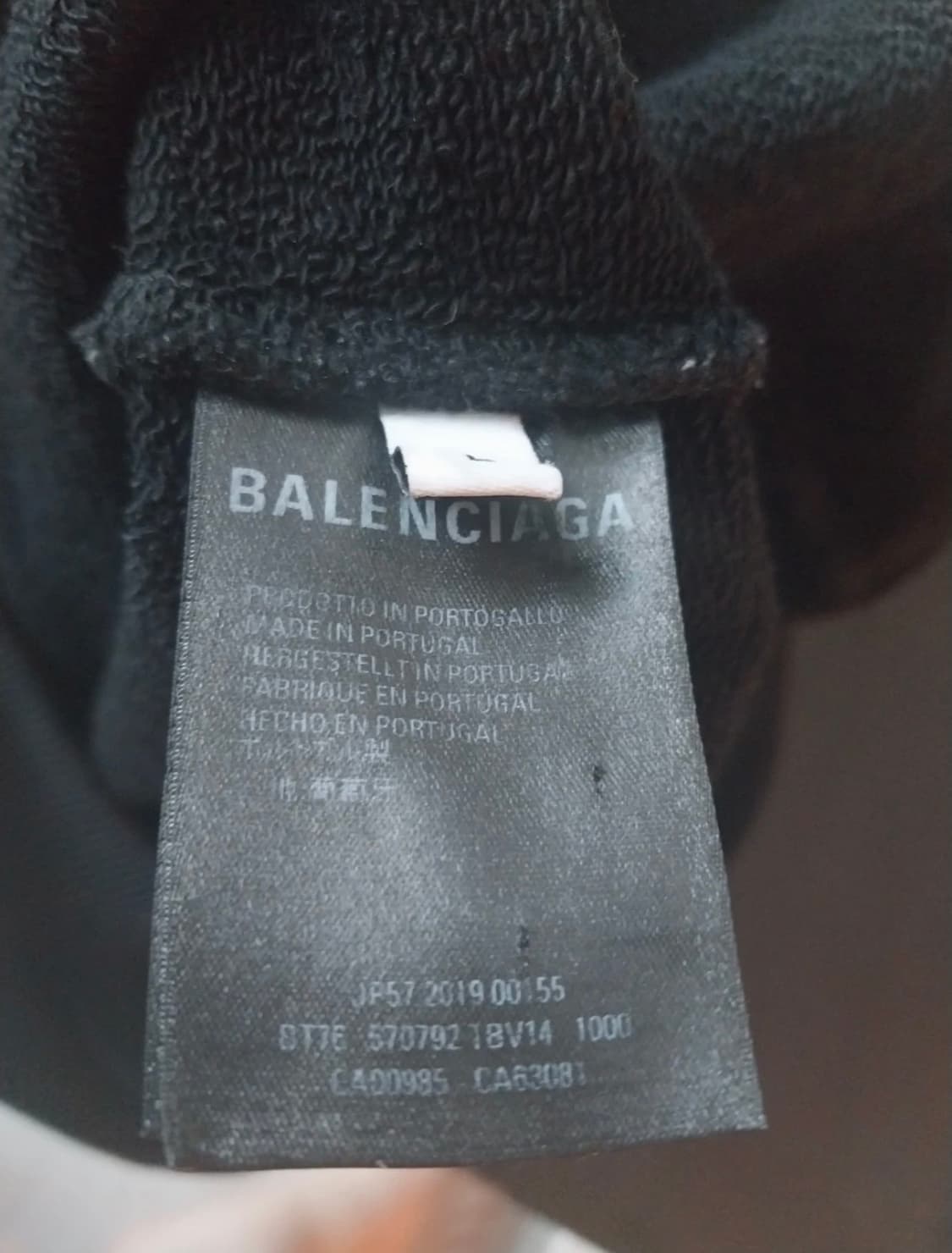 발렌시아가 웨이브 후드 L 상품이미지4