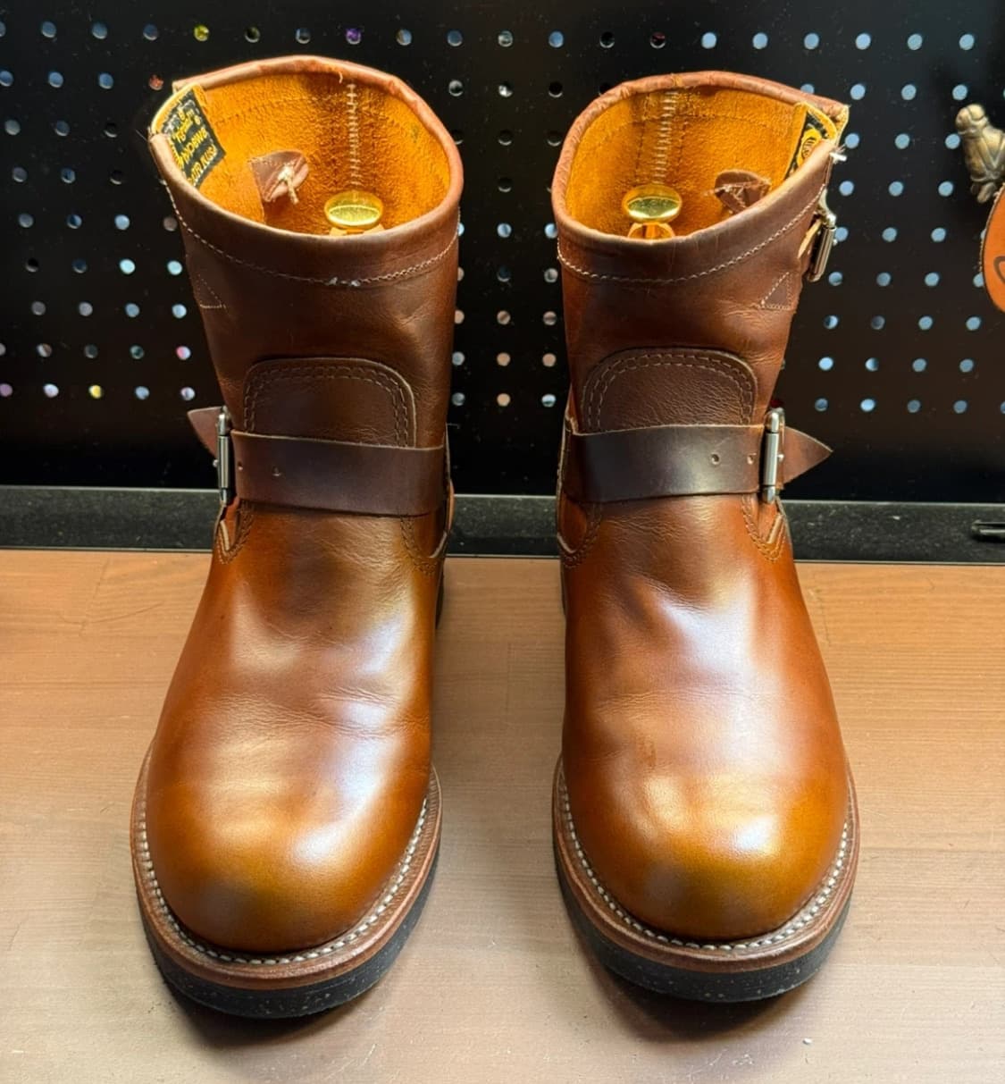 [워크웨어/복각] 치페와 모터사이클 엔지니어 부츠 상품이미지1