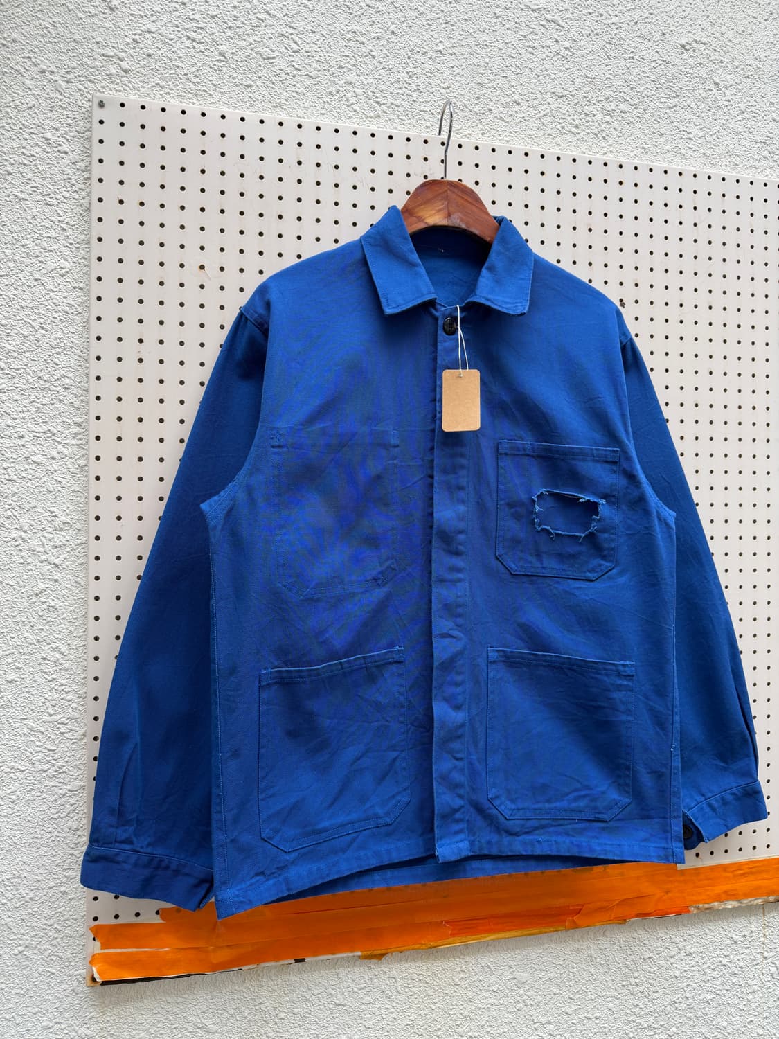 OLD VINTAGE WASHED BLUE 빈티지 프렌치워크자켓 상품이미지4