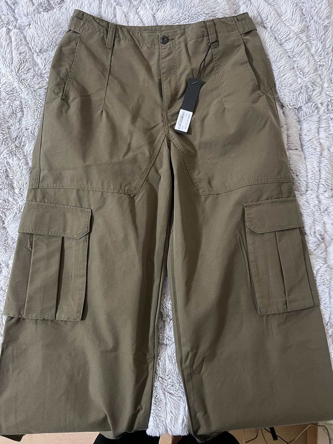 [택O] 노이어 코튼 필드팬츠 카키 52 상품이미지2