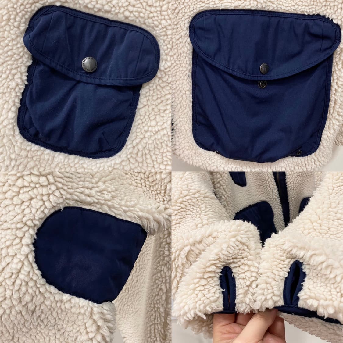 아웃스탠딩 보아 후리스 집업 상품이미지5