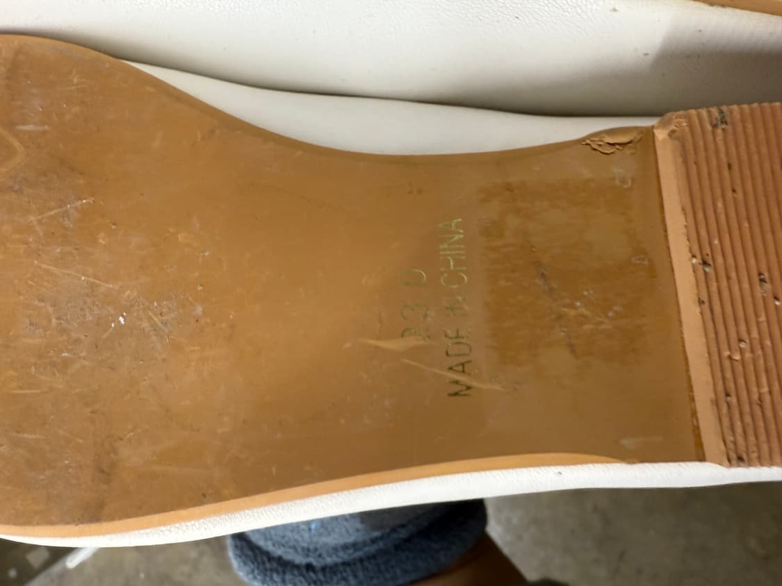 HARUTA x Juze 아이보리 로퍼 230 상품이미지5