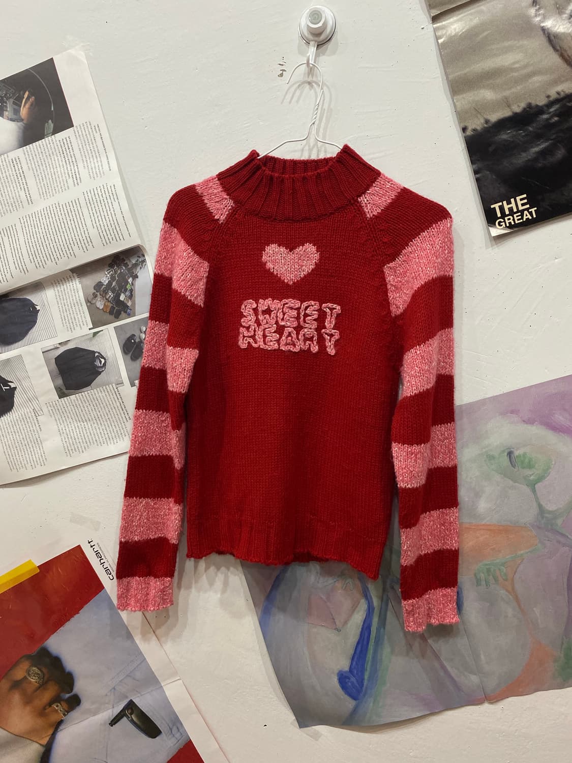 sweet heart Knit  상품이미지1