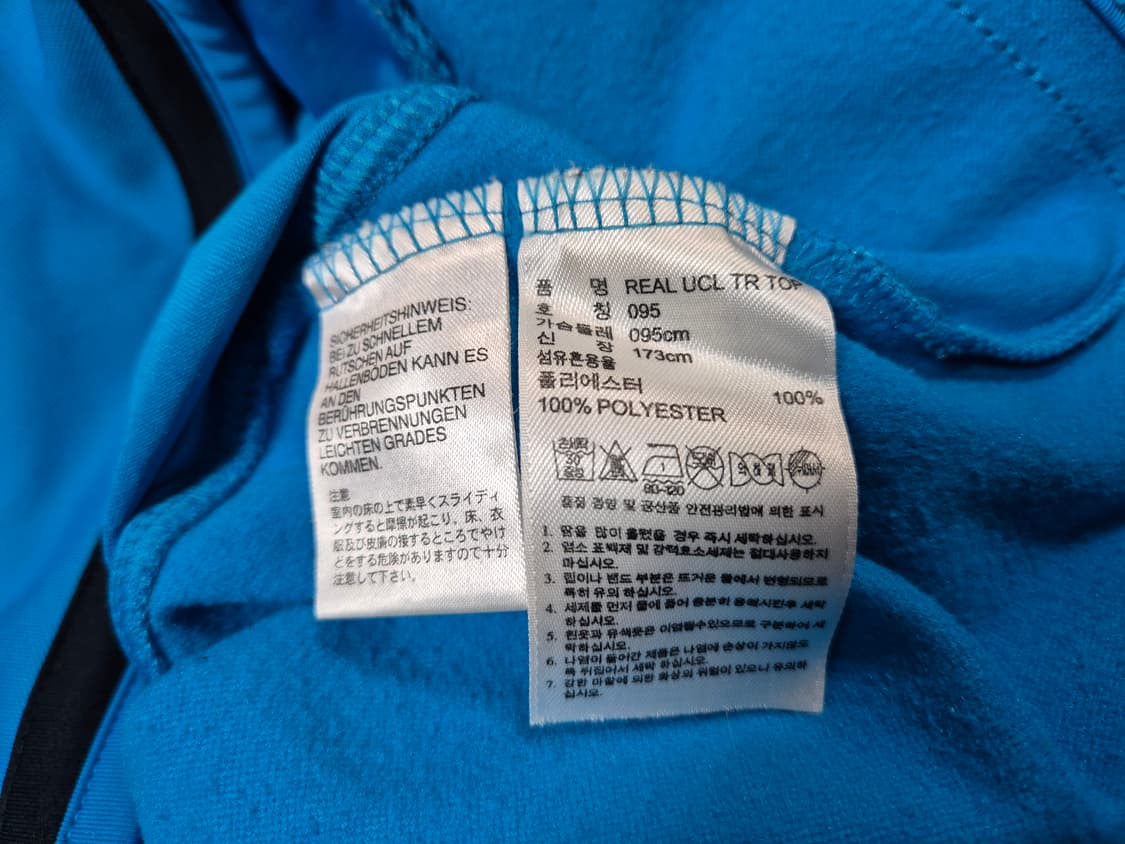 아디다스 레알 UCL 남성 기모 하이넥 탑 95 상품이미지8