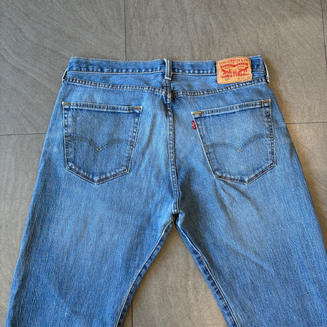리바이스 정품 501 데님 팬츠 바지 상품이미지7