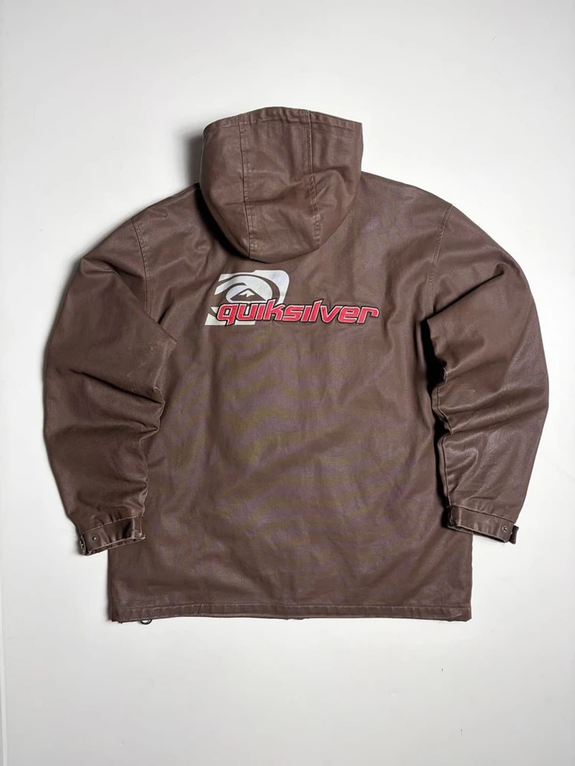 퀵실버 Quiksilver 백 빅로고 후드 집업 자켓 R1317 상품이미지5