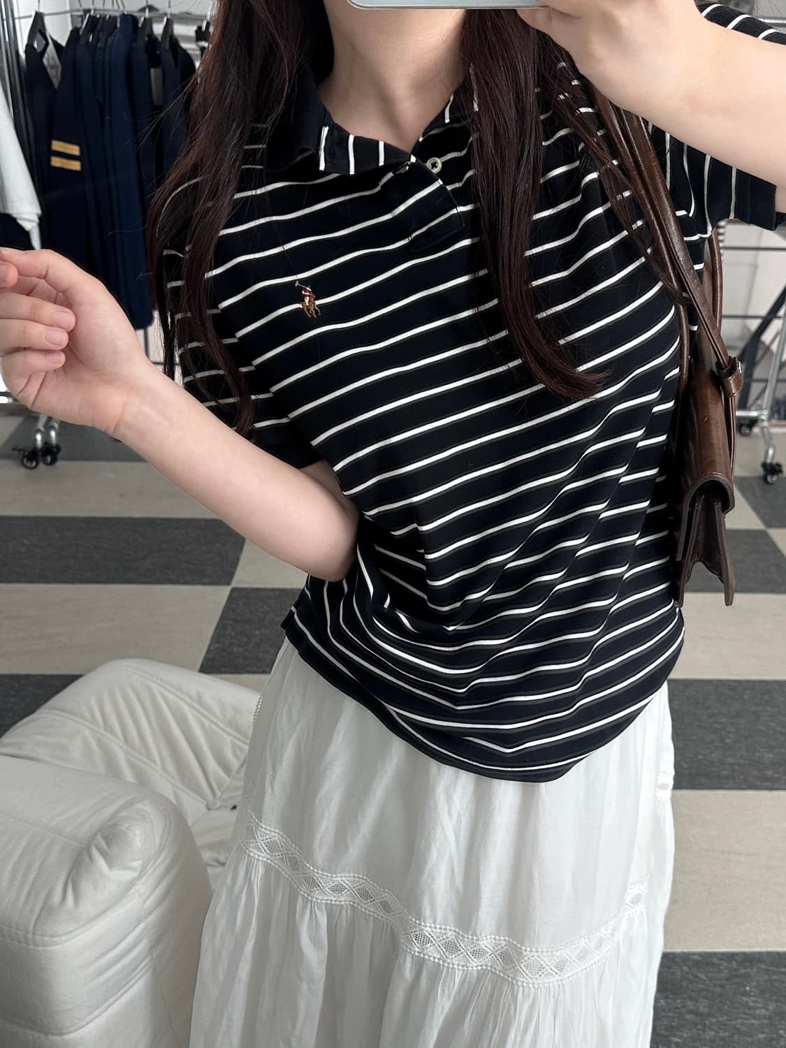 폴로 랄프로렌 스트라이프 멀티포니 카라티  상품이미지7