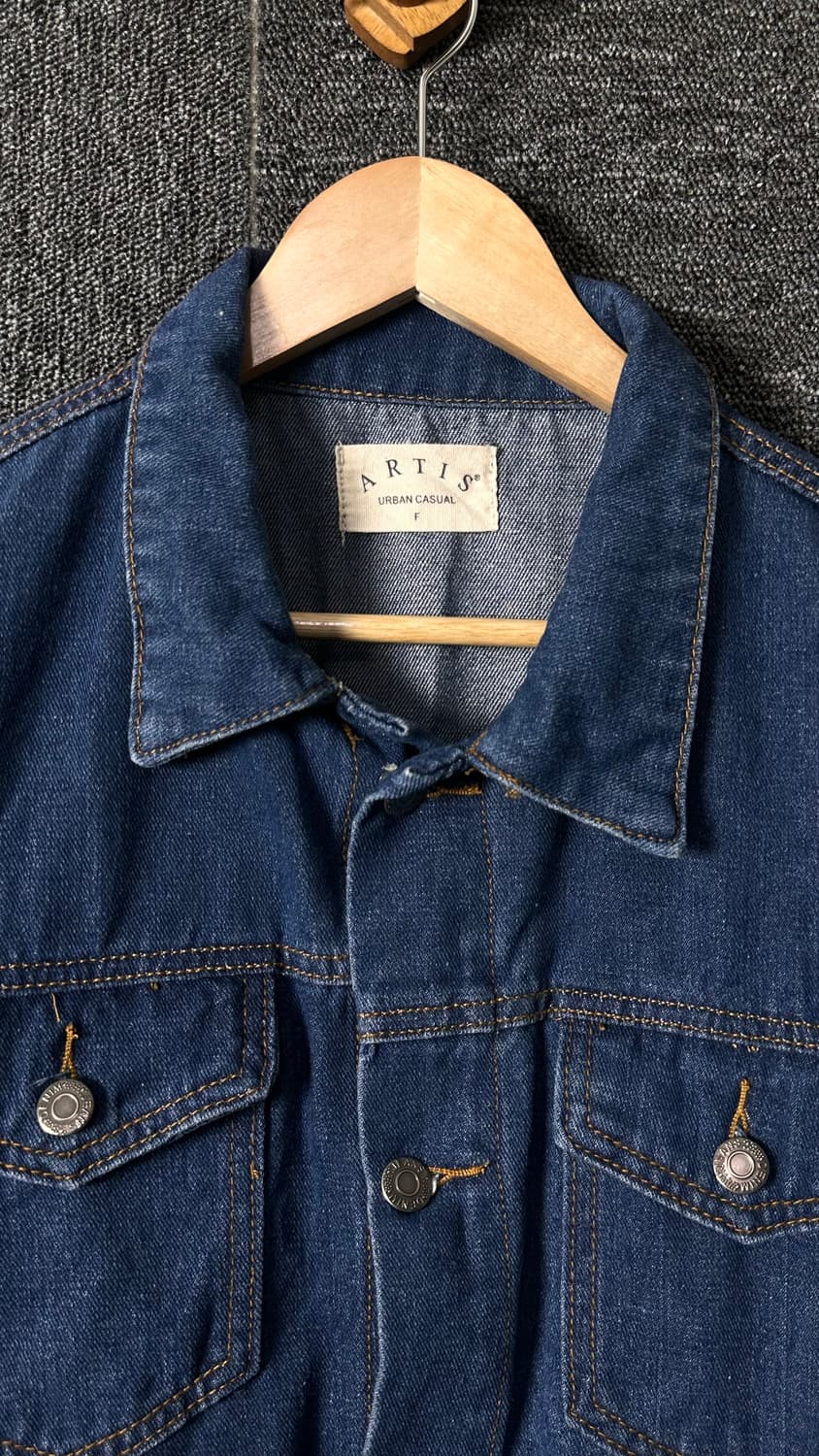 ARTIS 어반 캐주얼 데님 자켓 m 상품이미지4