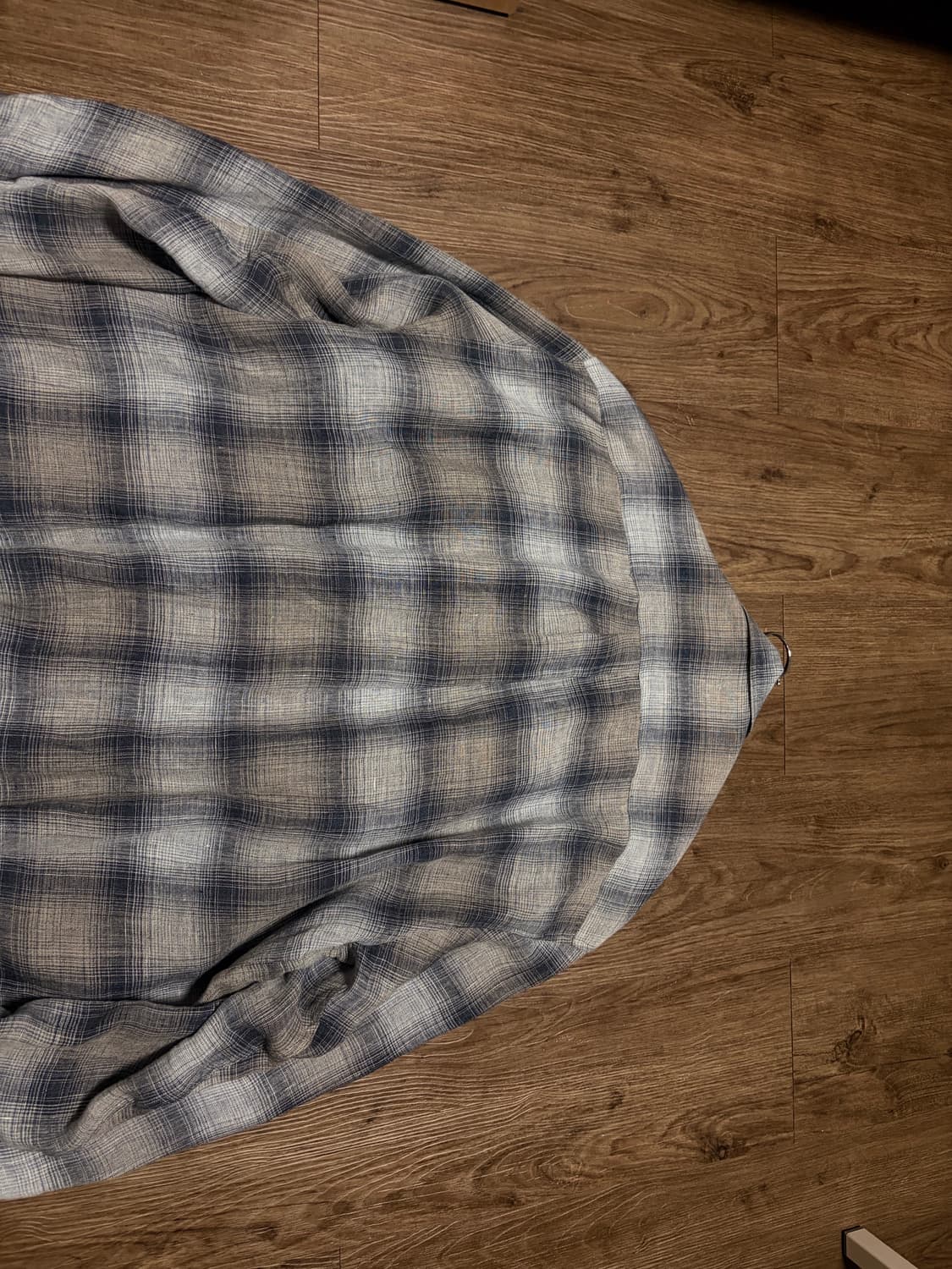 모마디자인 제패니즈 린넨 블루 체크 셔츠 50 상품이미지7