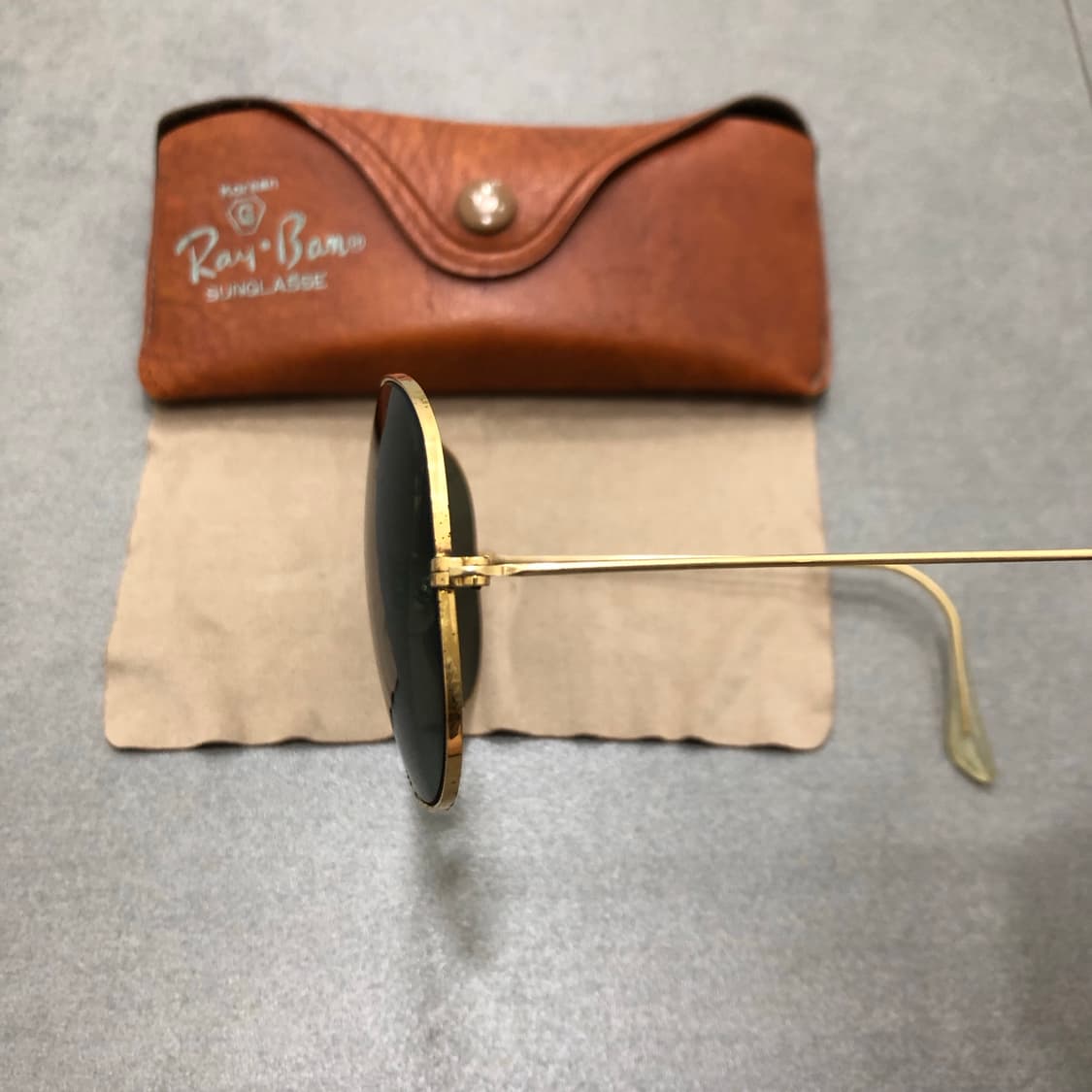 레이밴 바슈앤롬 b&l 미국 usa 빈티지 보잉 파일럿 선글라스 상품이미지3