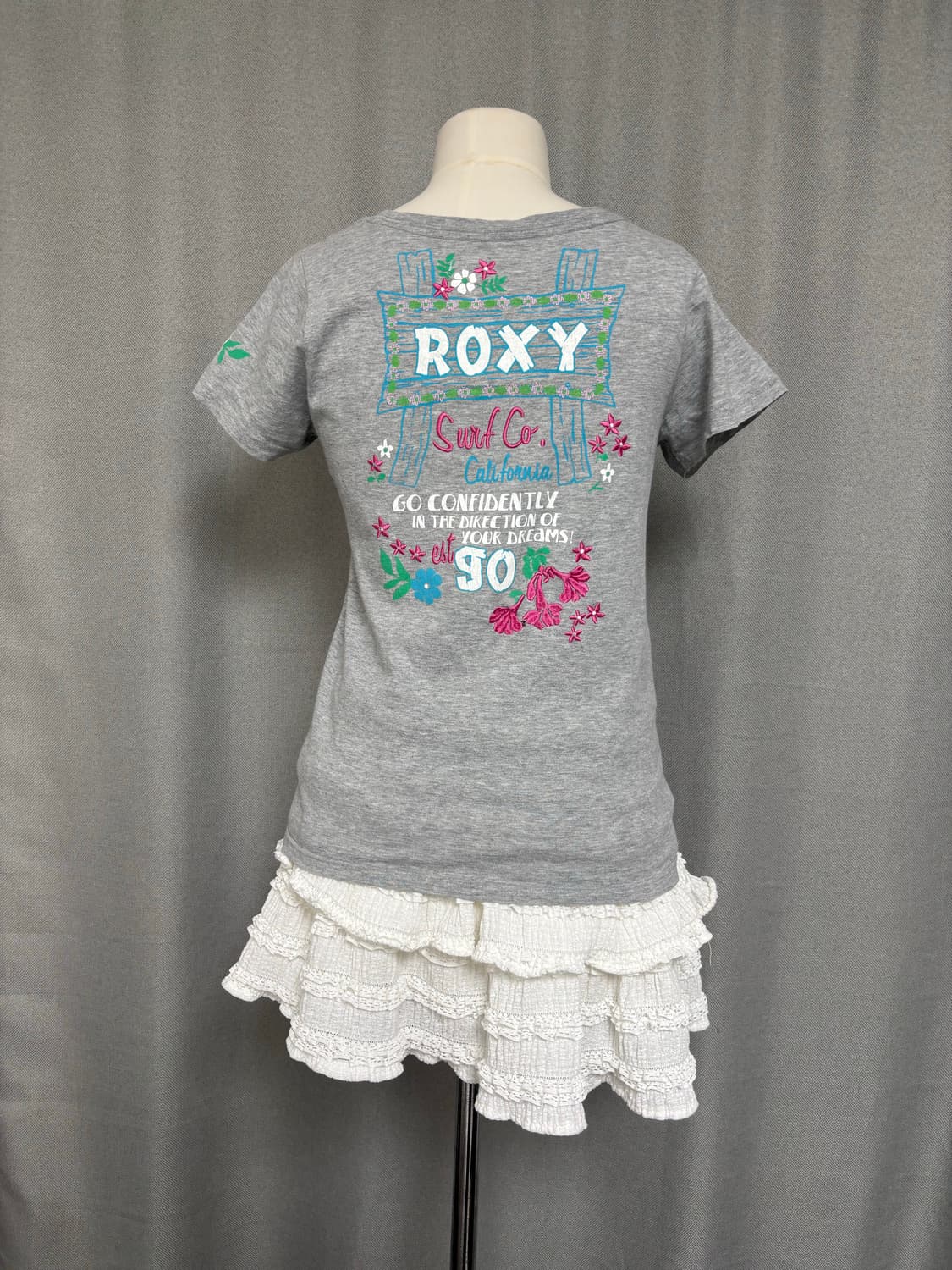 ROXY 썸머 자수 그래픽 슬림 티셔츠 상품이미지10