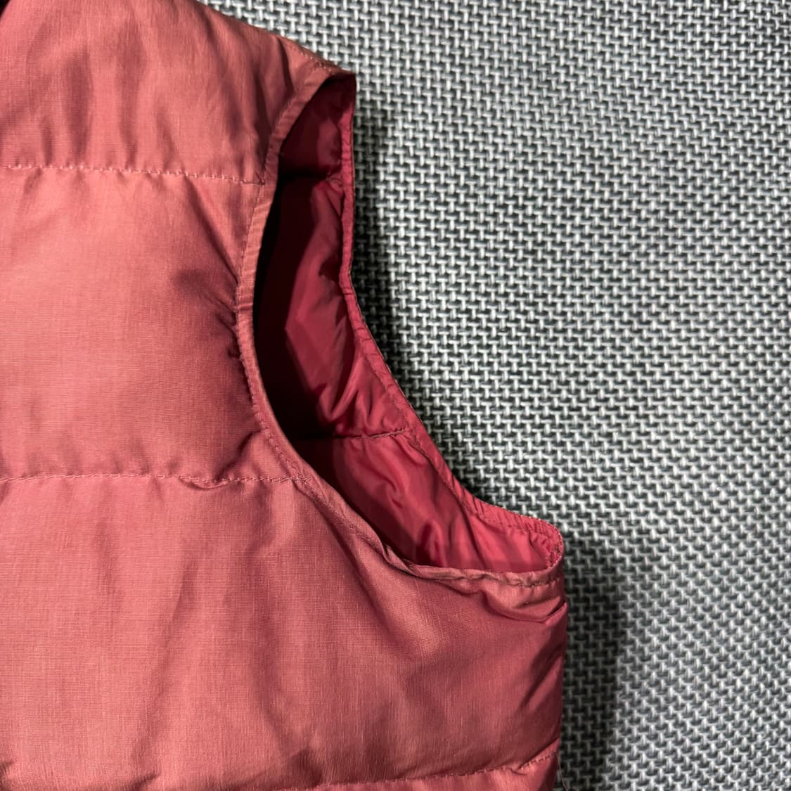 80s 엘엘빈 다운 베스트 버건디 ( 110/OLD-8273 ) 상품이미지4