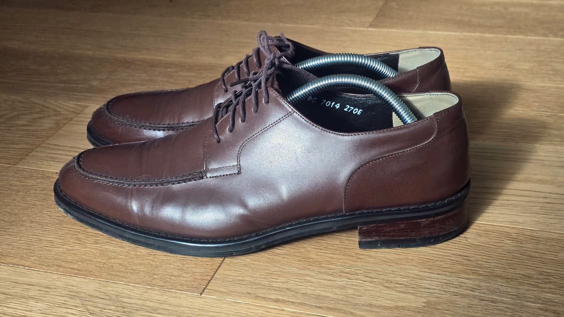 로맨틱 무브 남자 수제 구두 (브라운 270) 상품이미지2