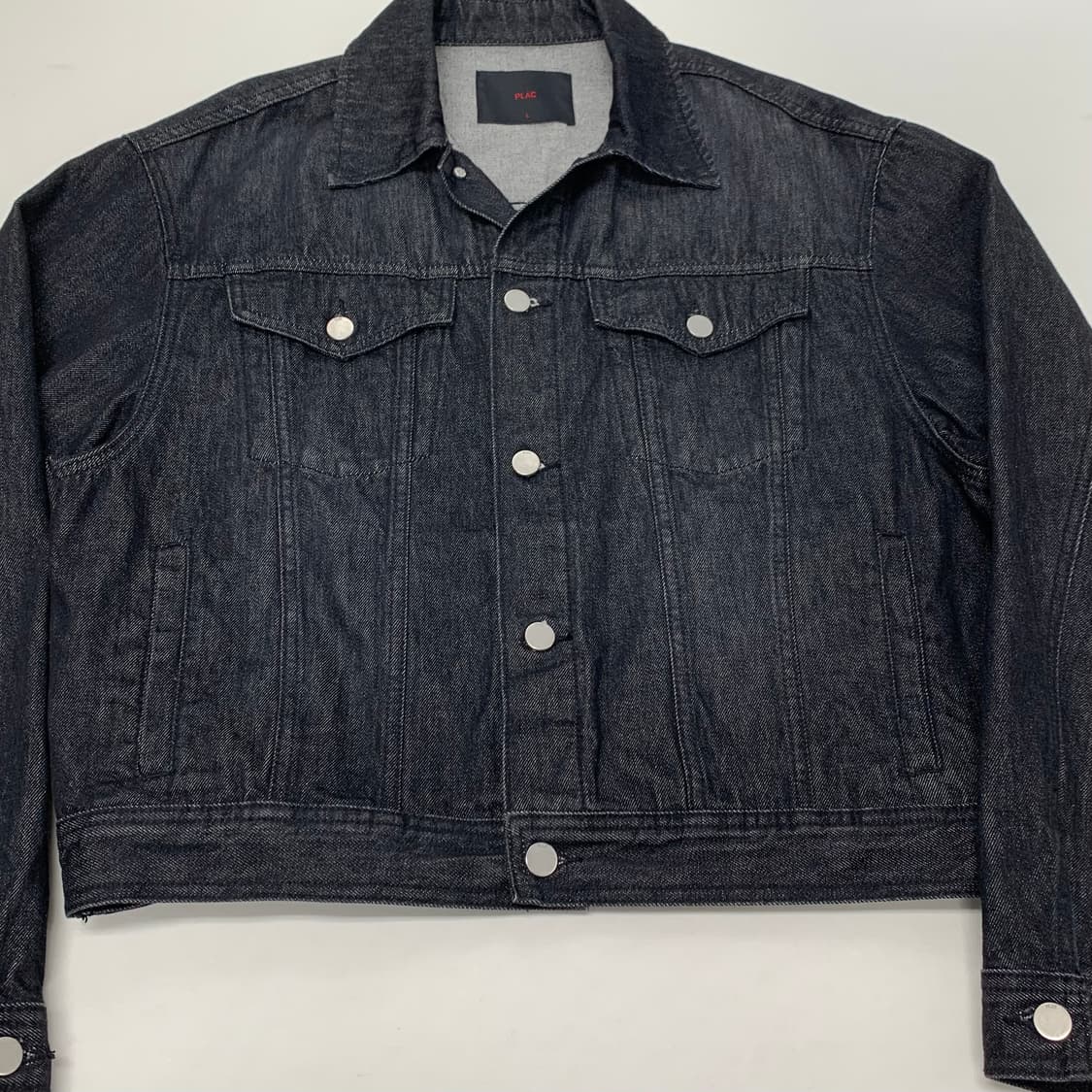 PLAC 플랙 흑청 데님 트러커자켓 (L) 상품이미지5
