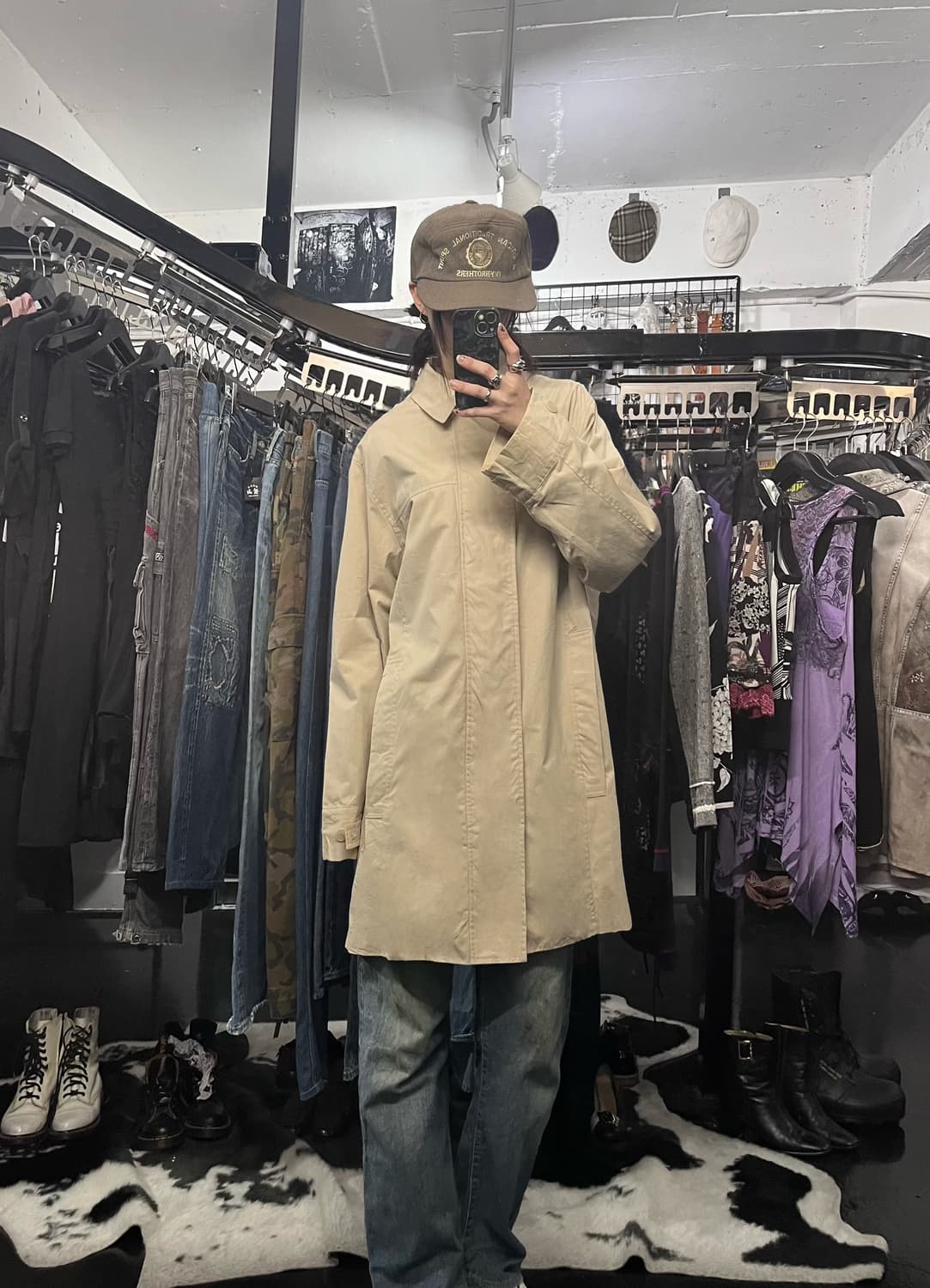 버버리 베이지 맥코트 상품이미지1