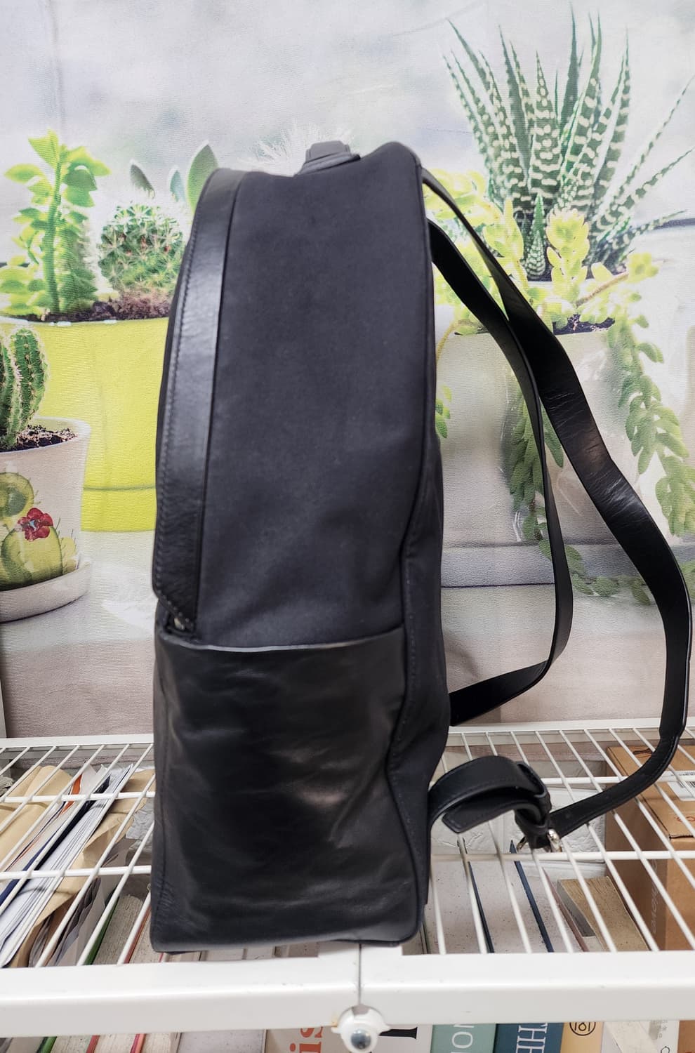 캘빈클라인 백팩 레더 믹스 백팩 BD26 상품이미지2