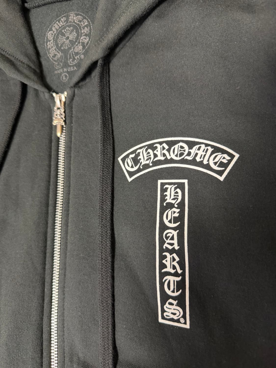 크롬하츠 티바로고 홀스슈 플로랄 후드집업 상품이미지5