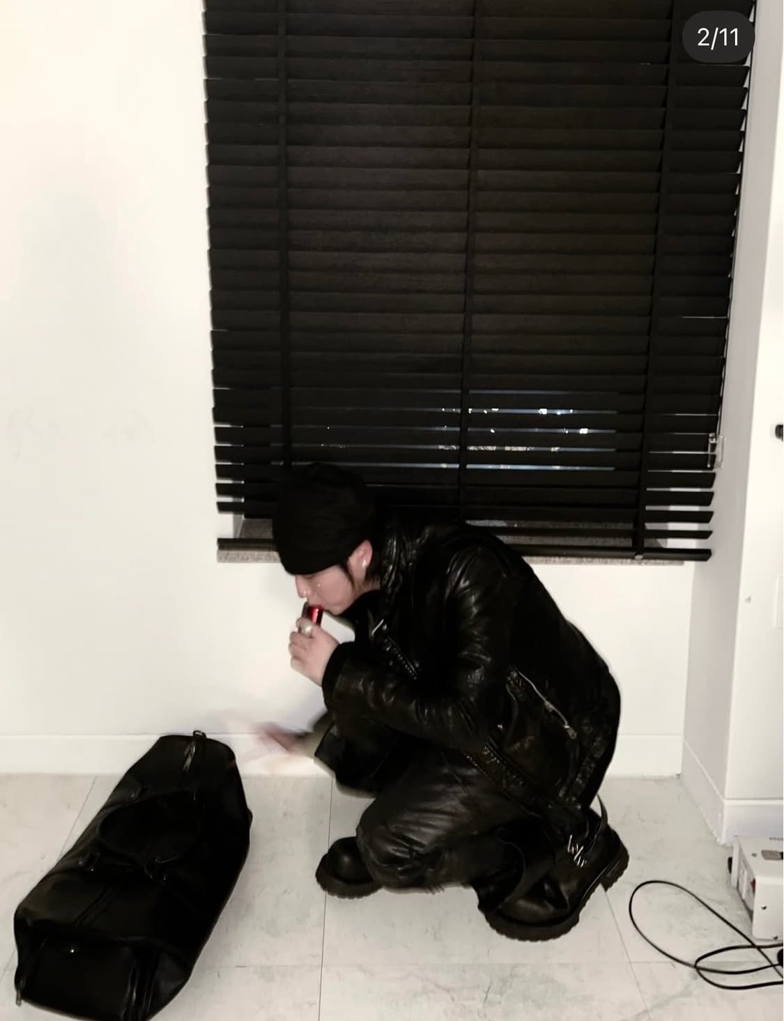 지방시 크랙클 레더 코팅진 31 상품이미지8