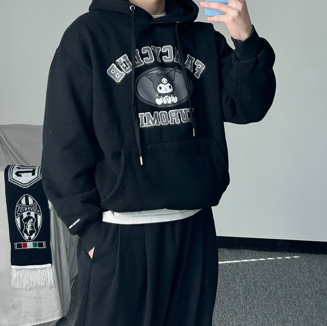 네스티 팬시 클럽 쿠로미 후드티  상품이미지2