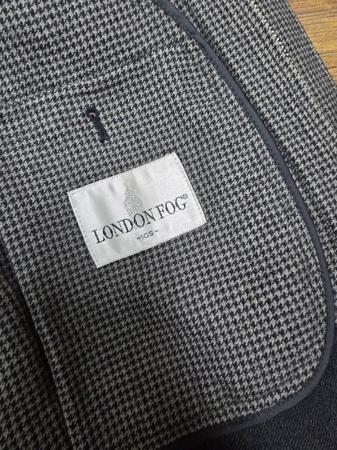 런던포그 모직 블루종 상품이미지5