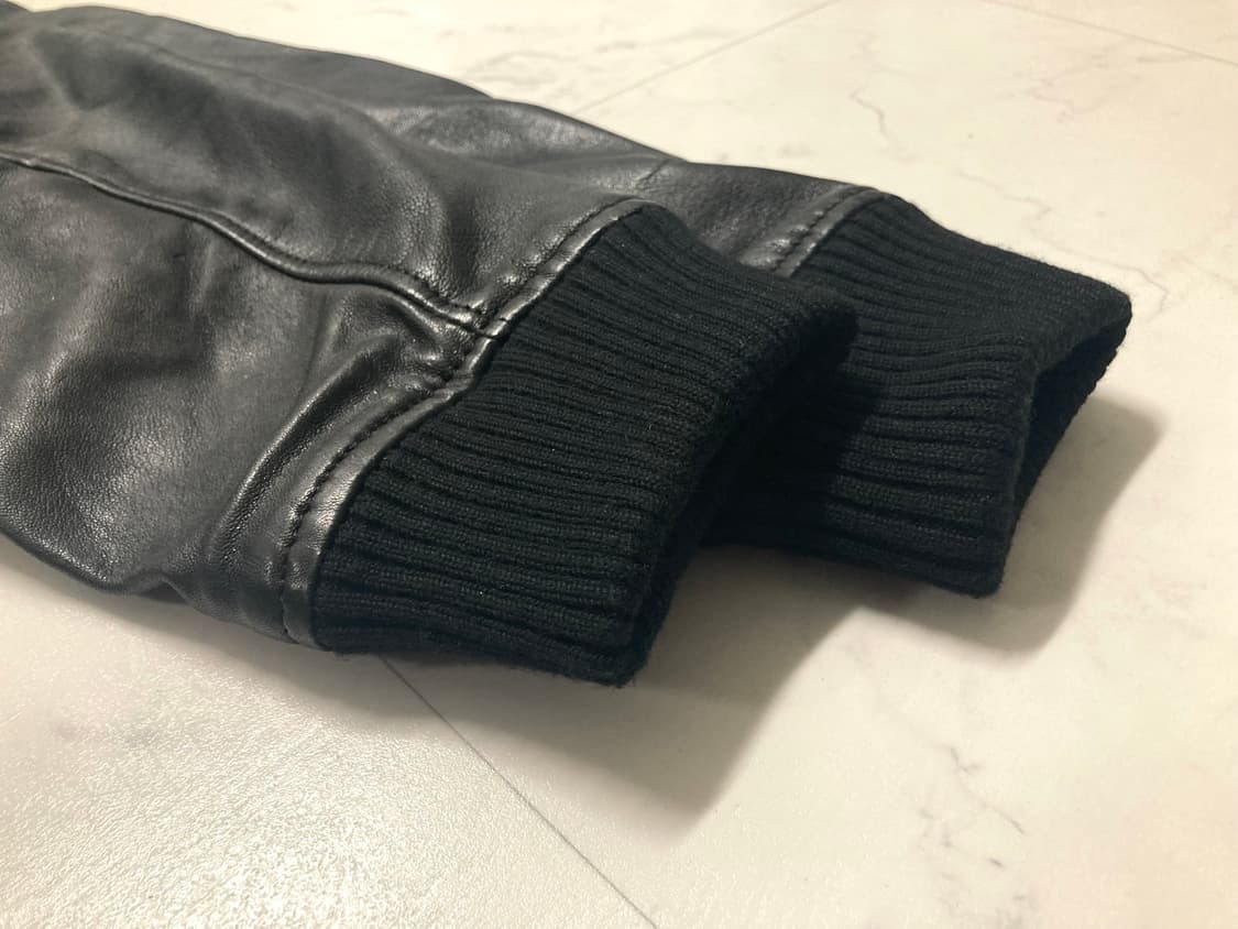 (거의 새것)자라 맨스 2026 신상 양가죽 A2 자켓 100-105 상품이미지8