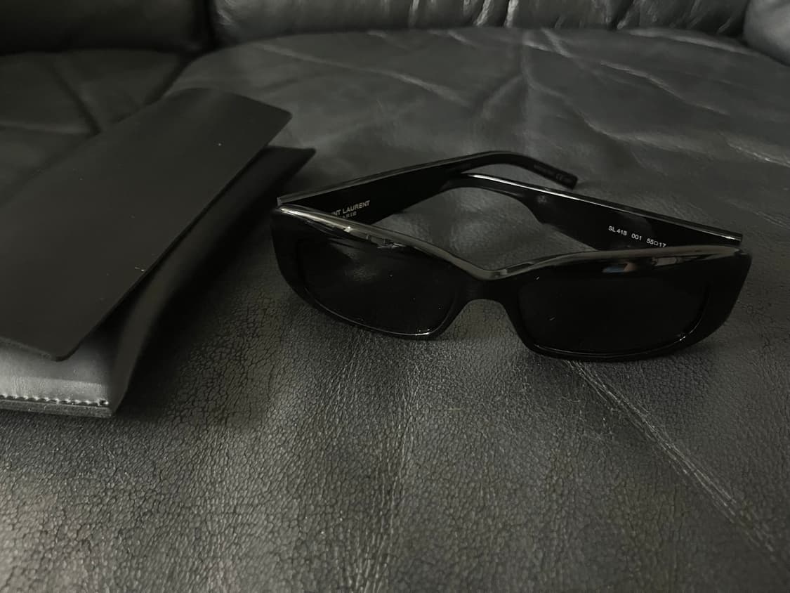 생로랑 SL 418 블랙 선글라스 상품이미지2