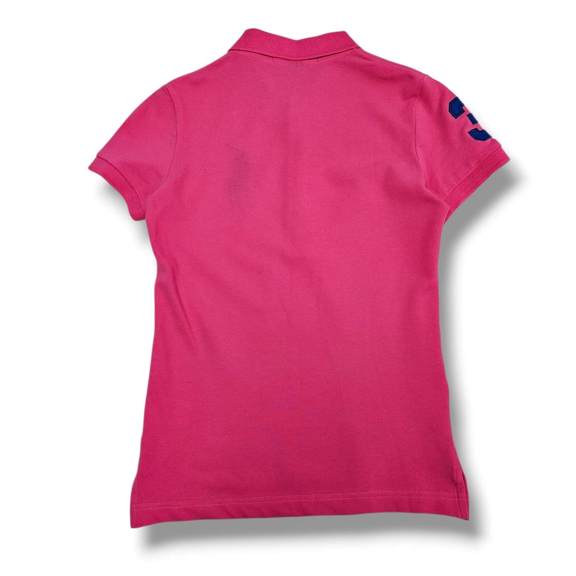 M POLO 폴로 랄프로렌 빅포니 슬림 피케 셔츠 핑크 상품이미지3