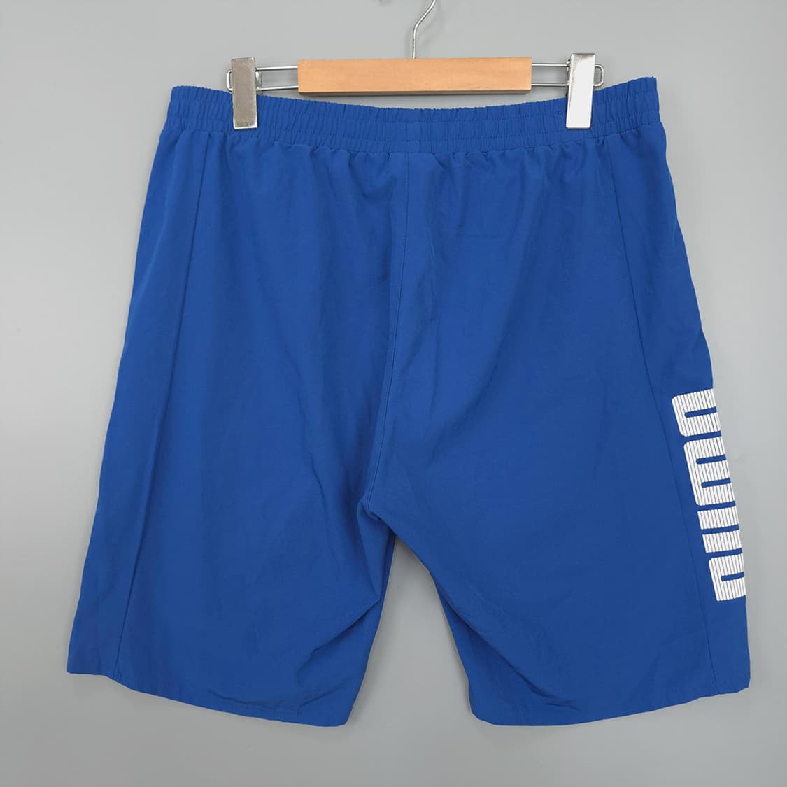 남성 푸마 PUMA 로고 트레이닝 반바지 XL 상품이미지4