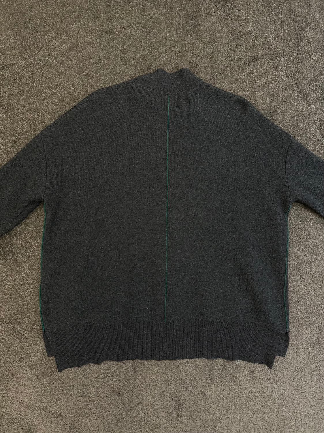 KUHO 쿠호 차콜 집업 가디건 S 상품이미지4