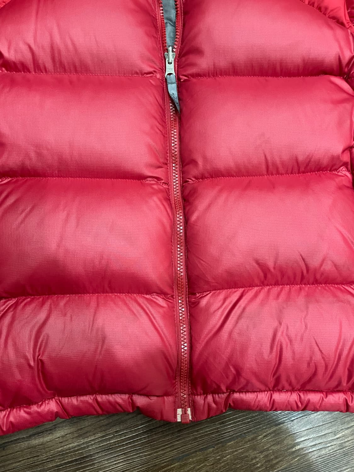 노스페이스 700 눕시 구스다운 푸퍼 패딩 레드 상품이미지6