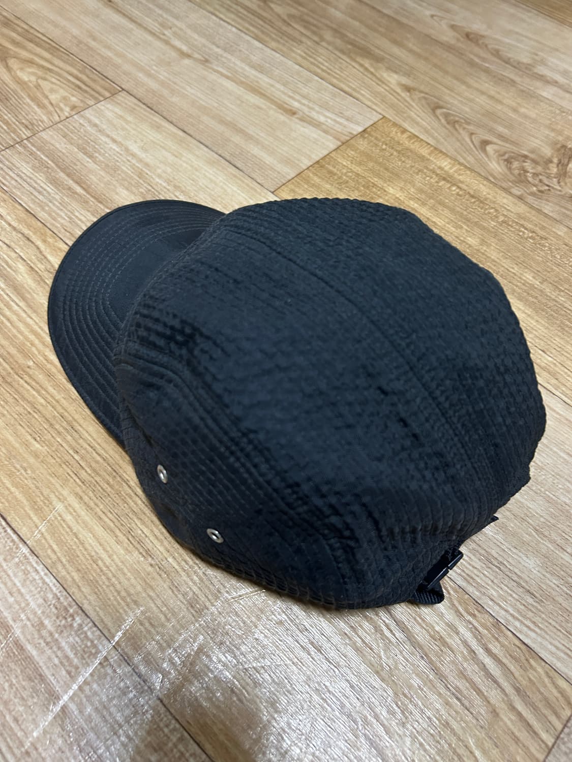 슈프림 박스로고 캡프캡 블랙 상품이미지2