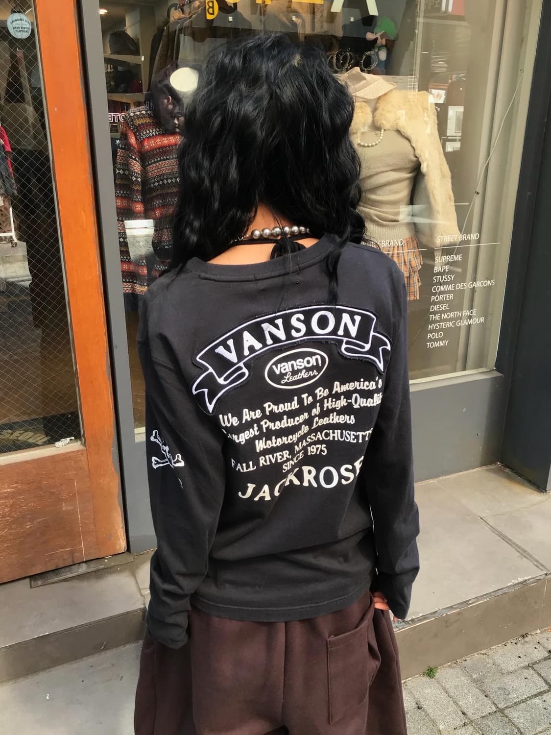 Vanson Embroidery L/S 상품이미지4