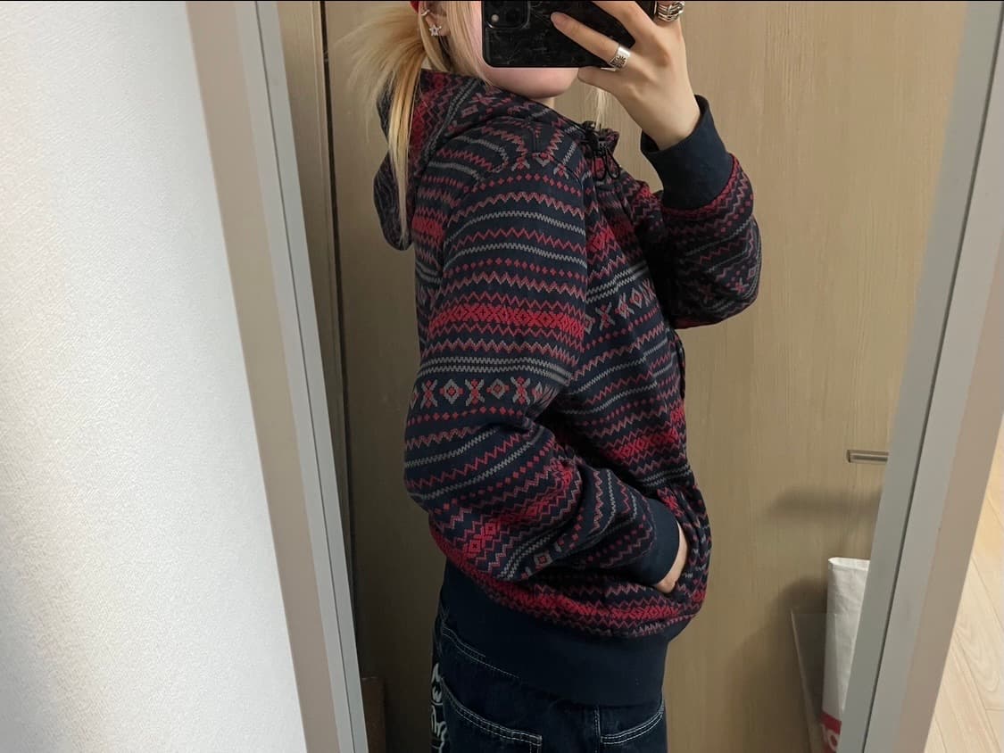 anti-label basic ethnic zip-up hoodie 상품이미지1