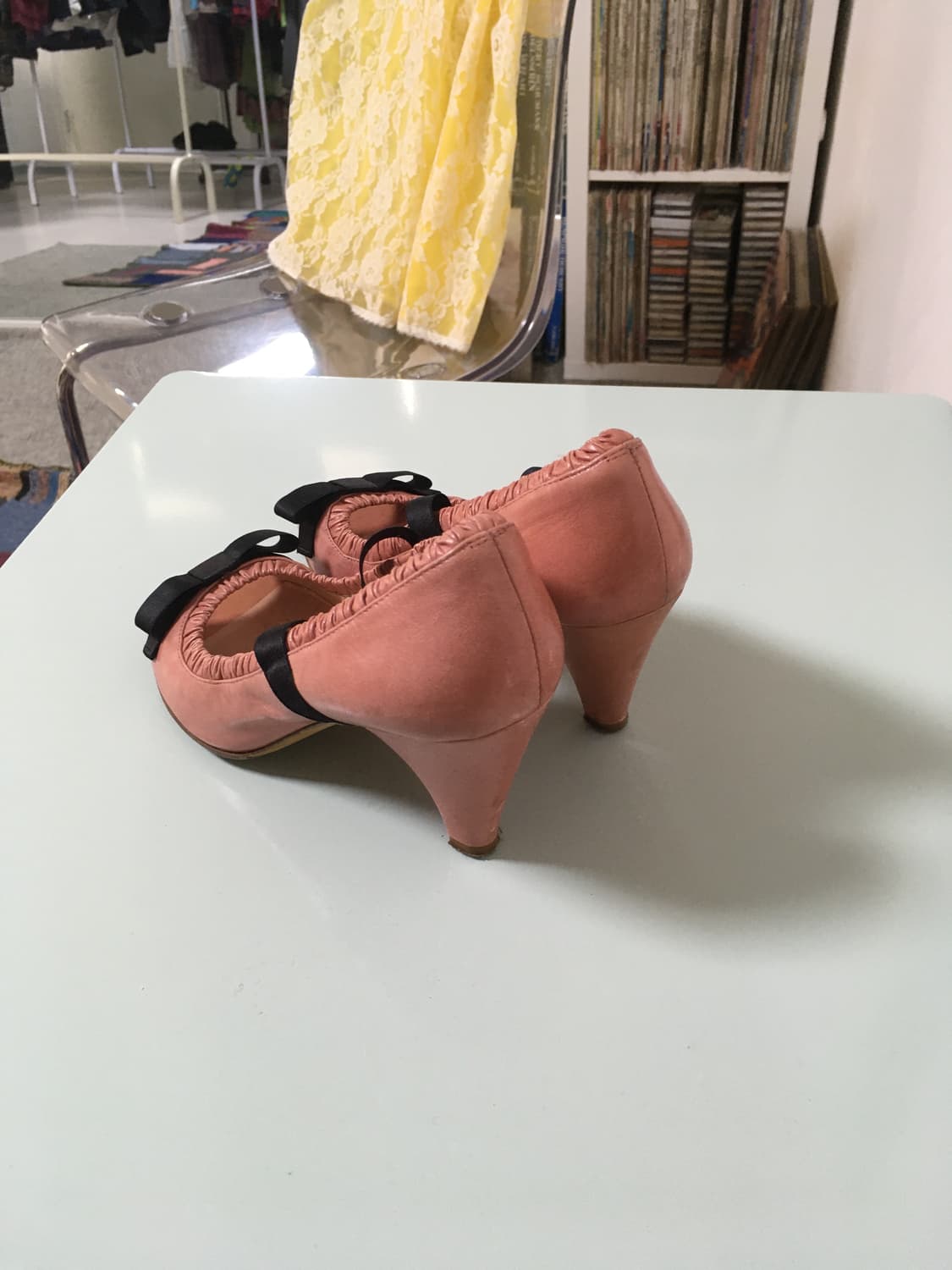 MARC BY MARC JACOBS Pink Shirred Peep To 상품이미지3