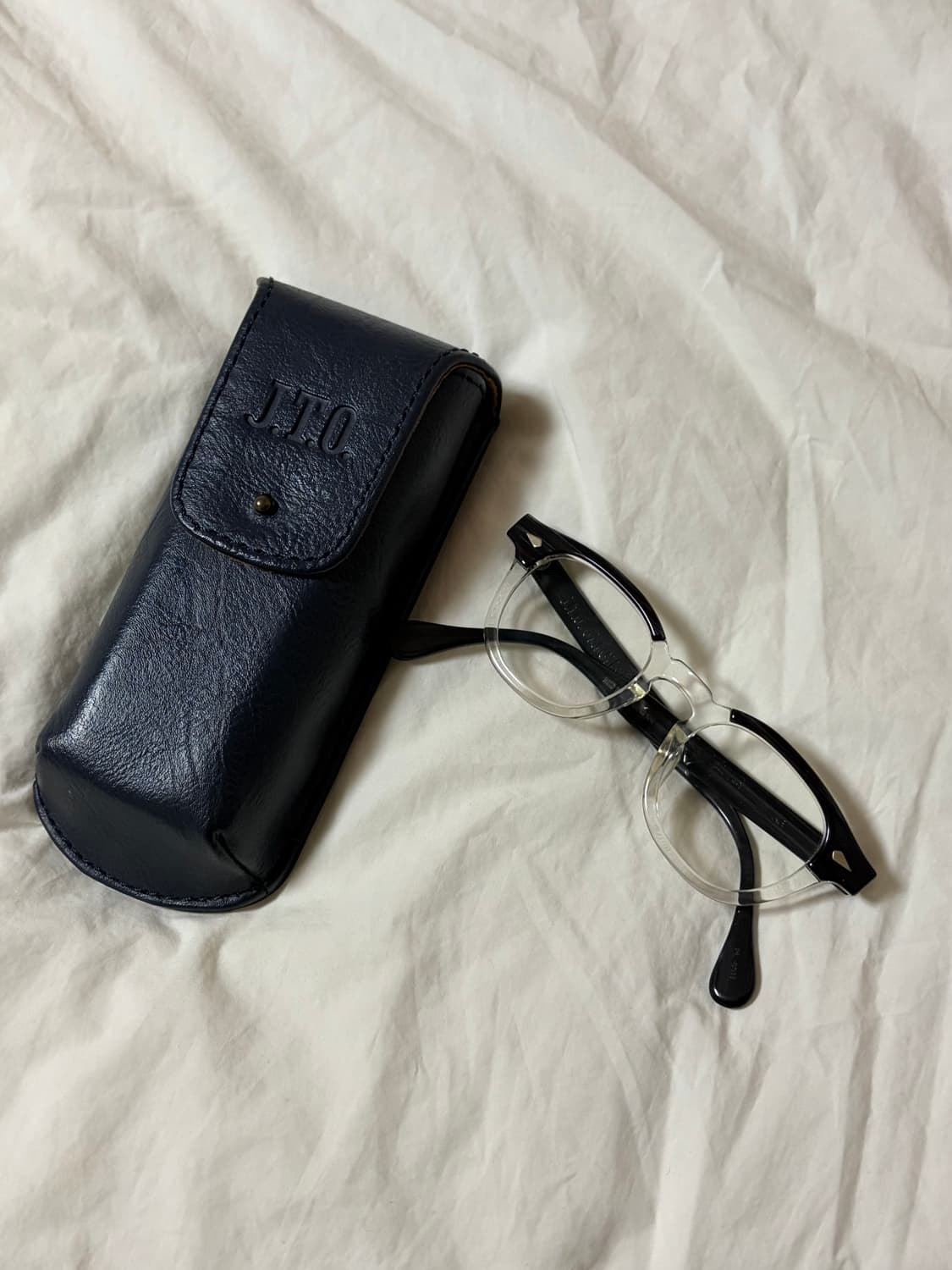 JTO 줄리어스 타르트옵티컬 블랙우드 패치워크 44-22+토카이 렌즈 상품이미지1