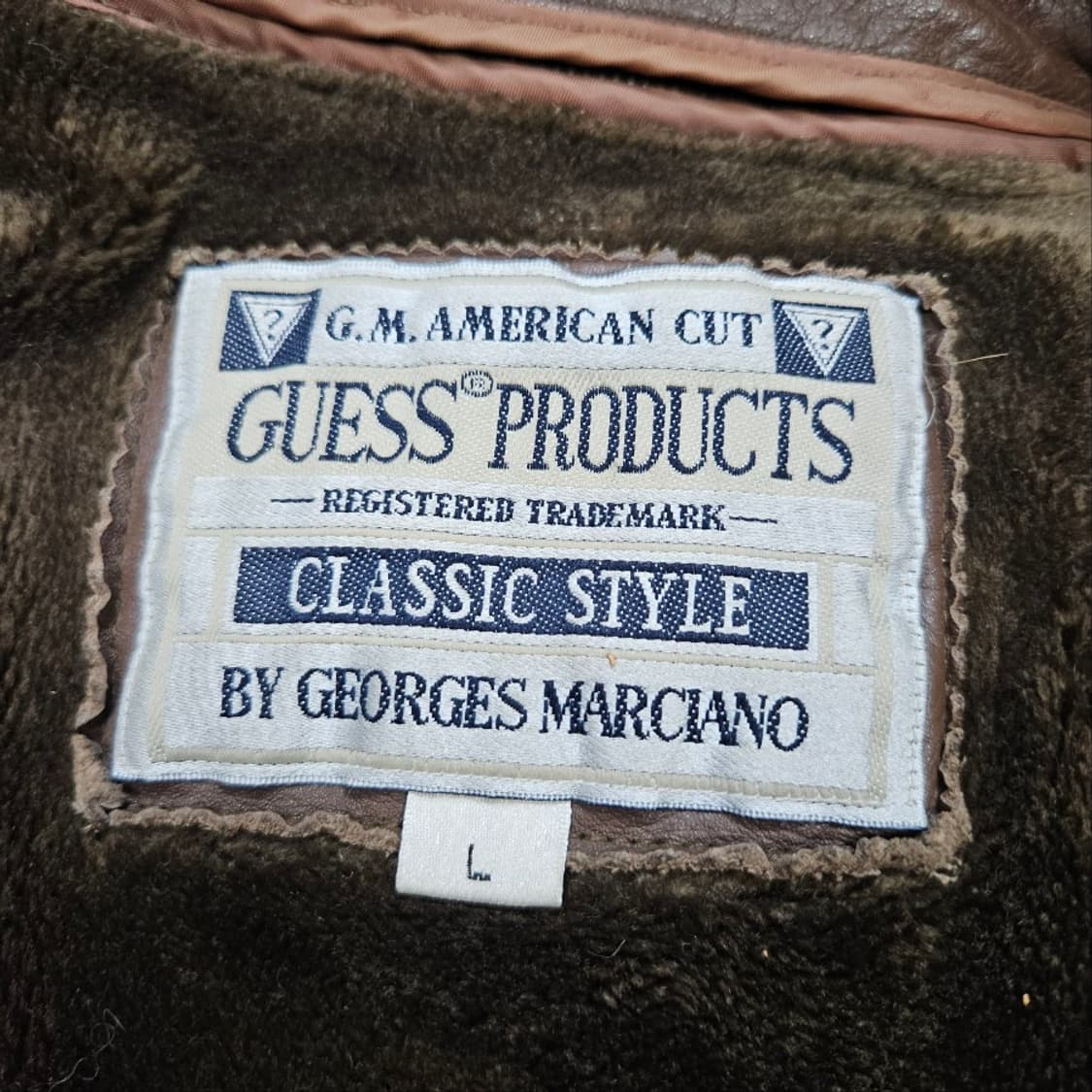 Guess A-2 레더 자켓 L 상품이미지7