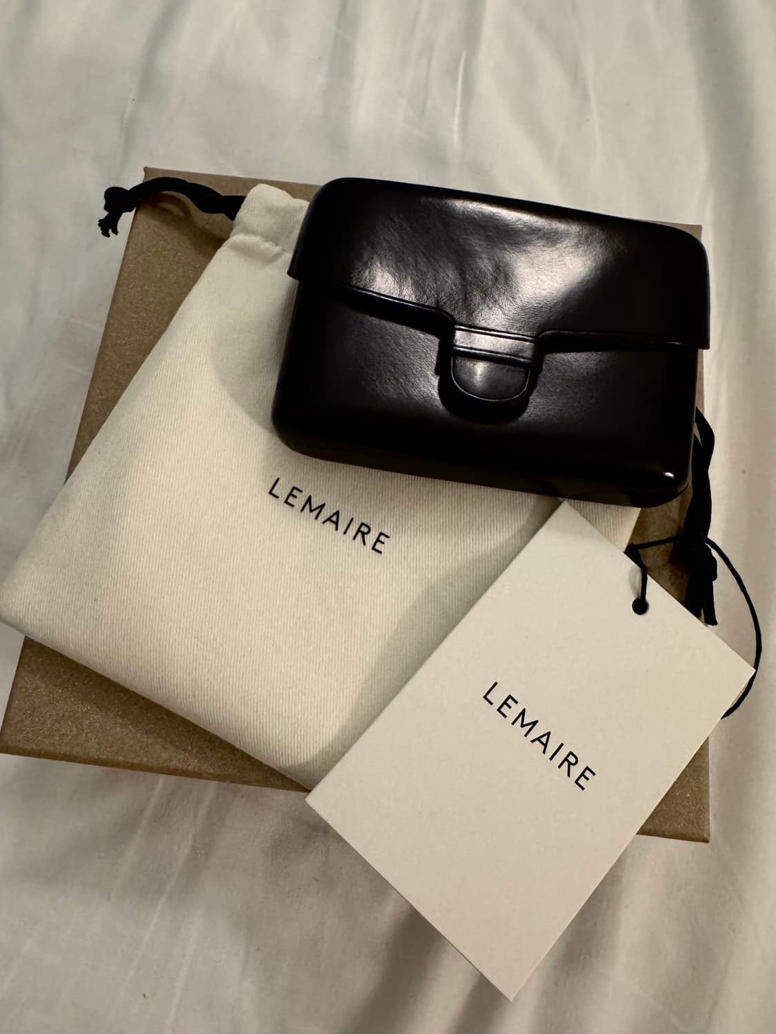 OS) 르메르 일 부세또 카드 홀더 블랙 상품이미지1