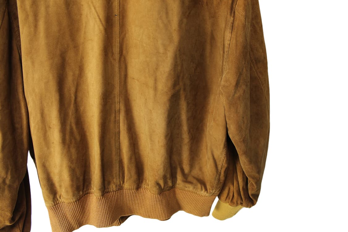 1990s USA FRATELLI GALLOTTI 카우레더 스웨이드 자켓 상품이미지9